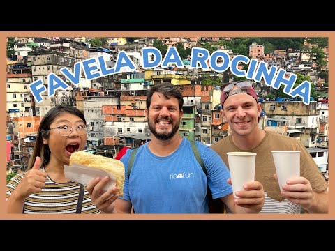 🔥 COMIDA de FAVELA na ROCINHA - Rio de Janeiro | RIO4FUN feat. @jetlagwarriors