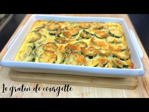 AVEC PEU D’INGRÉDIENTS RÉALISEZ CETTE RECETTE D’ÉTÉ ! LE GRATIN DE COURGETTE RAPIDE ET FACILE 👌🏻