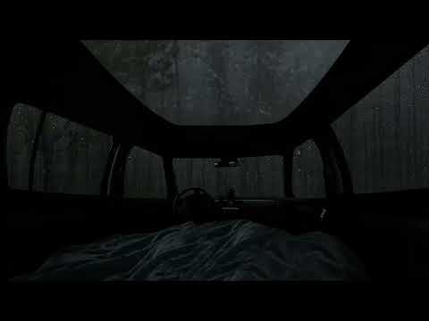 Rain and thunder sounds 😴 Relaxing white noise for sleeping and Stress relief enhances concentration