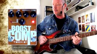 Video thumbnail for Tech 21 NYC: Boost Comp - Bass Demo - DI by Brett Kingman