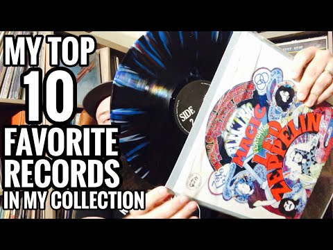 TOP 10 Favorite Records in My Collection! Blues, Psych, Rock, Reggae & Folk Vinyl Records
