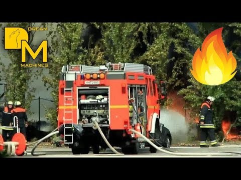 🔥 GROßBRAND IN REIFENLAGER 🚨 GROßEINSATZ FEUERWEHR HAMBURG