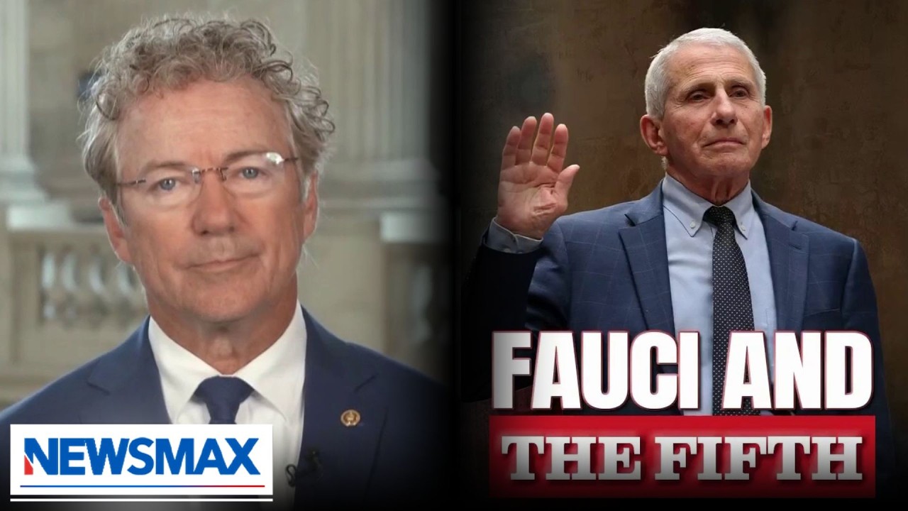 Senator Rand Paul: ‘Really disappointed’ Fauci ‘hid behind the Fifth Amendment’