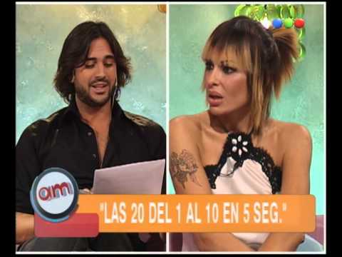 Daniela Cardone y "Las 20 Del 1 al 10 en 5 seg" - Parte 1 - AM