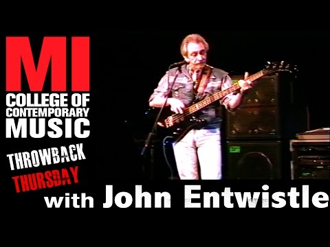 John Entwistle - Throwback Thursday from the MI Vault
