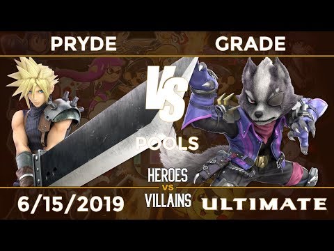 Heroes vs Villains: Pools - AnimeBae|Pryde (Cloud) vs Grade (Wolf)