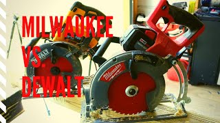 Milwaukee Rear Handle Circular Saw Vs. Dewalt Rear Handle Ci