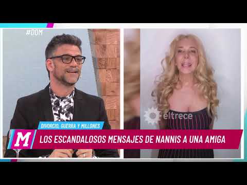 Se filtró un chat de Mariana Nannis con una amiga hablando de infidelidades