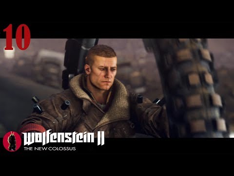 Wolfenstein 2 The New Colossus Walkthrough Gameplay Part 10 - Flash Back - (PS4 Blind Lets play)