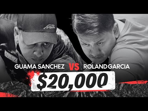 Action Battle - Roland Garcia Vs Guama Sanchez    $20,000     Backpocket 10 ball - Even up