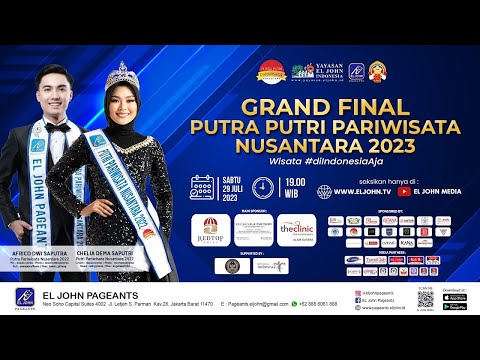 Grand Final Putra Putri Pariwisata Nusantara 2023