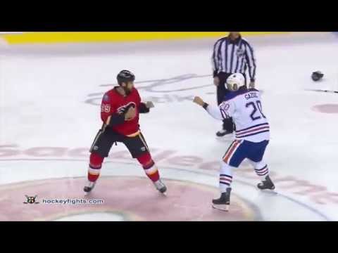 Luke Gazdic vs Deryk Engelland Oct 17, 2015