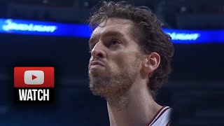 Pau Gasol - Joakim Noah - Chicago Bulls - Detroit Pistons