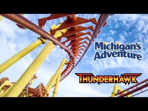 Front row point of view footage of Thunderhawk