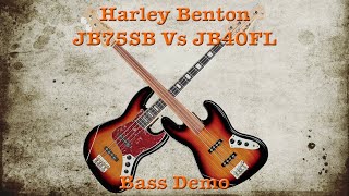 Video thumbnail for Harley Benton JB75SB Vs JB40FL - [Bass Demo] - Jaco Pastorius The Chicken by b.a.s.s.p.o.r.n