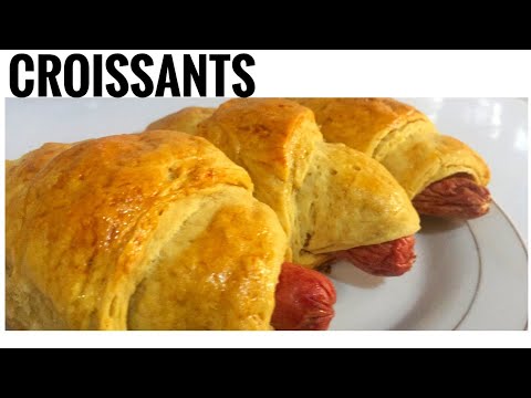 Best Croissant recipe|with and without sausages #Croissant