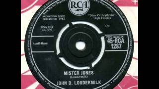 John D. Loudermilk. Mister Jones (RCA Victor 7993)