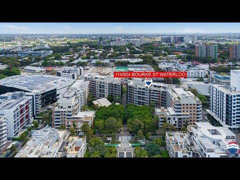 114/804 Bourke Street, Waterloo, NSW 2017, 2 غرف, 2 حمامات, House