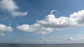 preview picture of video 'Nasa Ares 1 X Rocket Launch from Titusville, FL'