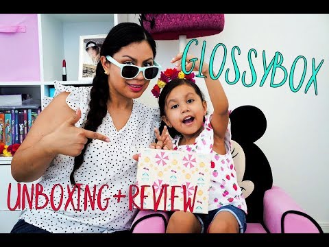 GLOSSYBOX Unboxing Review/ GLOSSYBOX/ GLOSSYBOX August 2018