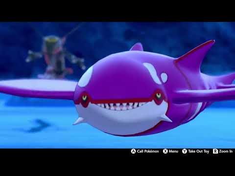 Rayquaza angry makes Kyogre happy