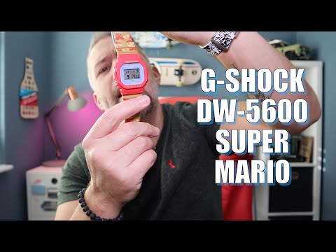 G-Shock Super Mario DW5600-SMB Review
