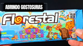 ???? ABRINDO CHOCOLATE AO LEITE GUARDIÕES DE TERRADOCE DA FLORESTAL ALIMENTOS