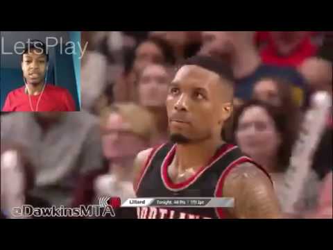 Damian Lillard Career-HIGH vs Jazz - UNREAL 59 Pts, 26 in 1st Quarter - REACTION