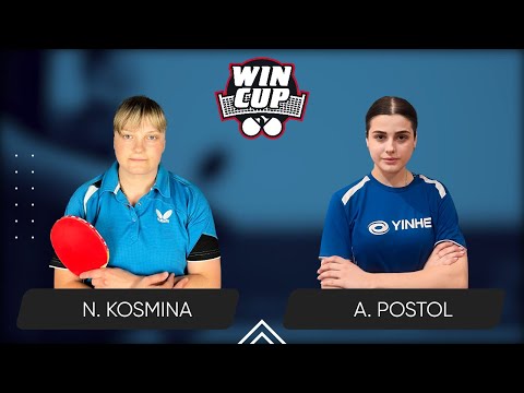 09:00 Natalia Kosmina - Anastasiia Postol West 1 WIN CUP 19.04.2024 | TABLE TENNIS WINCUP