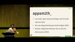 Low-Code + Open Source = Appsmith