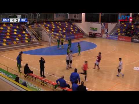 Gol Samuel Carrillo (4-3) CD UMA Antequera - Rivas Futsal. 2Div, J19