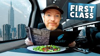 What Is Amtrak Acela First Class All About DC To NYC In Style!