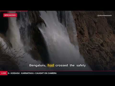 Mallalli Falls in full monsoon flow
