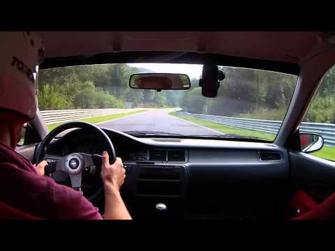 Honda Civic EG B18C Nurburgring Nordschleife 12-9-2015 + BMW M3