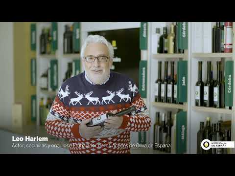 Leo Harlem triunfa estas navidades regalando Aceites de Oliva Virgen Extra de España