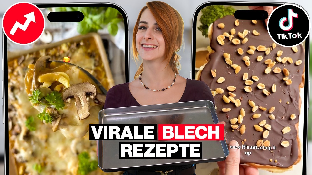 Ich teste virale BLECH Rezepte von TikTok & Instagram