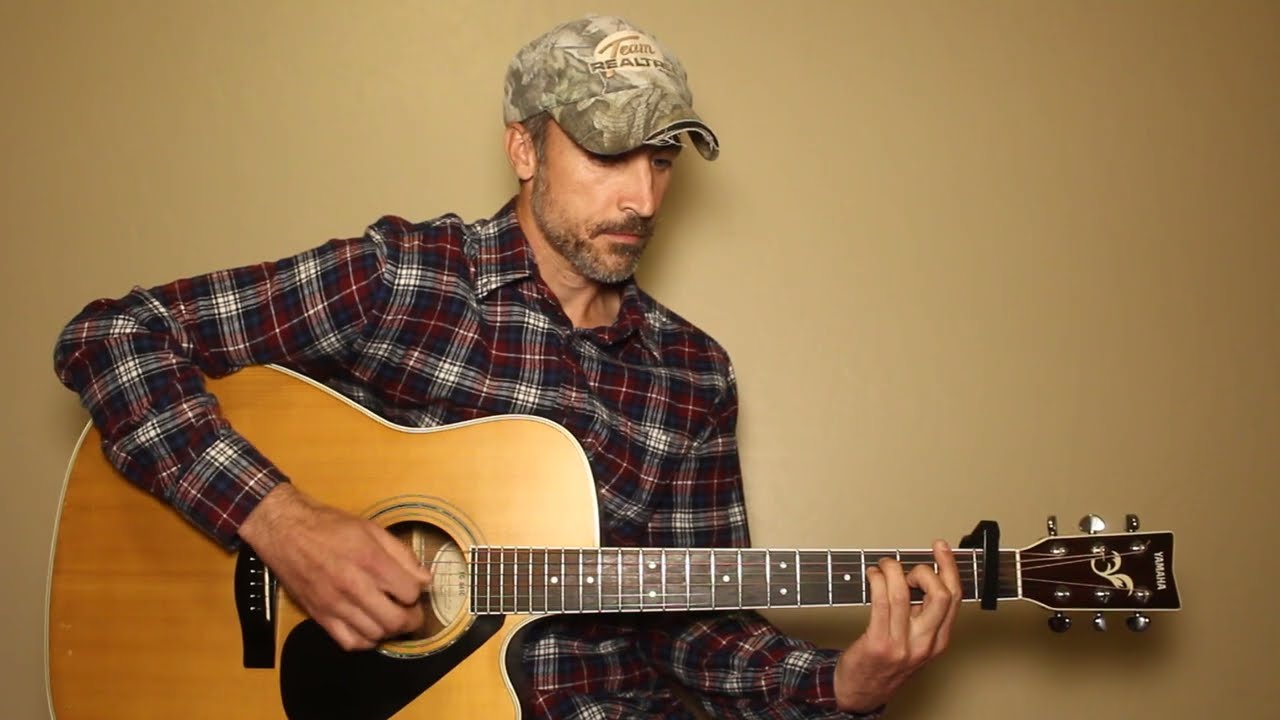 Three Wooden Crosses - Randy Travis - Guitar Lesson | Tutorial