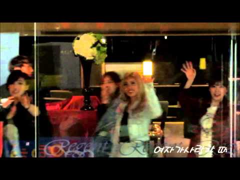 20130424 MCD in taiwan - infinite.T-ARA.U-KISS 吃完飯回房間