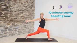 10 minute energy boosting flow