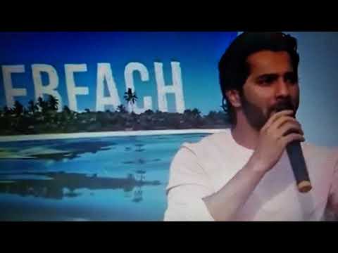 # Save The Beach Varun Dhawan At Juhu Chopati l By Vanu Sharma