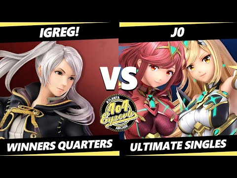 4o4 Smash Night 28 Winners Quarters - iGreg! (Robin) Vs. Jo (Pyra Mythra) SSBU Ultimate Tournament