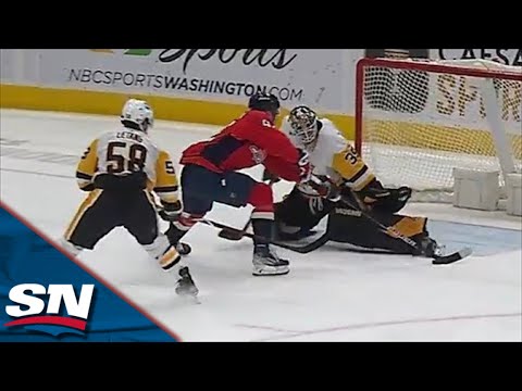 Evgeny Kuznetsov Outwaits Tristan Jarry Before Sliding It In On The Backhand