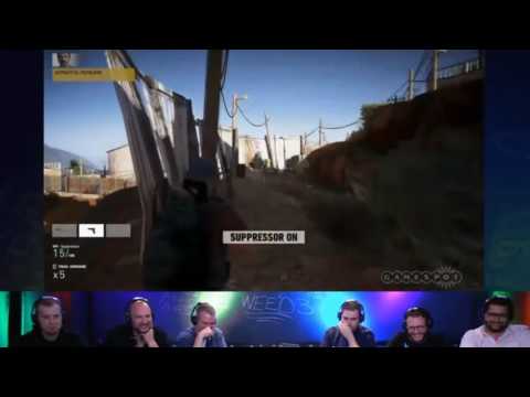 giant bomb e3 2016 - fake demo banter