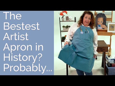 Cheap Joe's 2 Minute Art Tips - The Bestest Artist Apron in History?  Probably...