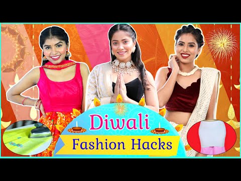 DIWALI Fashion HACKS - Desi Jugaad Episode #2 | Anaysa