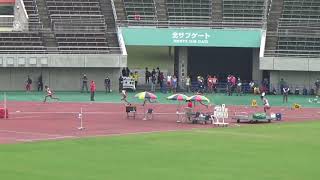 2020年埼玉県陸上競技選手権大会　男子200m予選１組　志賀、井田、三田
