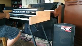 Video thumbnail for Viscount Legend Live trying alone and as midi master keyboard by tehtube