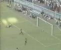 Gol de Escudero a San Lorenzo (Boca 3-San Lorenzo 0 15-11-81)