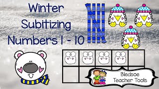 Bledsoe Teacher Tools Winter Subitizing