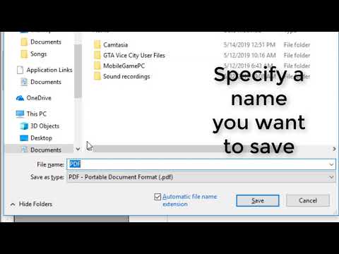 How to Change an Open Office Text Document directly into PDF